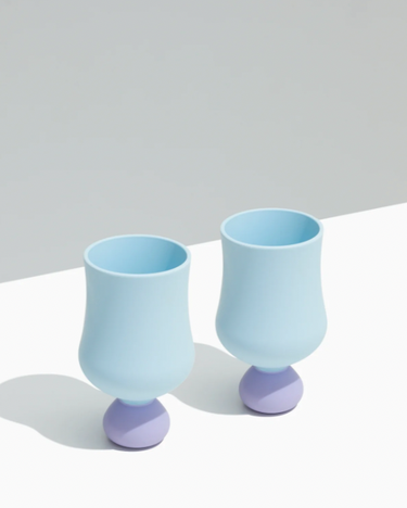 Unbreakable Silicone Bubble Goblet Set - STUDIO JO STORE